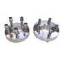 [US Warehouse] 2 PCS 15mm 5x100PCD 57.1CB 14x1.5 Thread Spacers with 10 PCS Tapered Bolts for Audi / VW / Skoda Seat